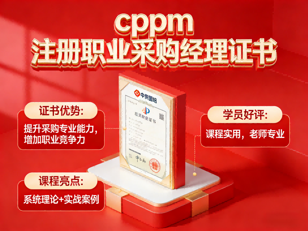 中供国培CPPM讲师马盛宴：专业采购人才赋能之路